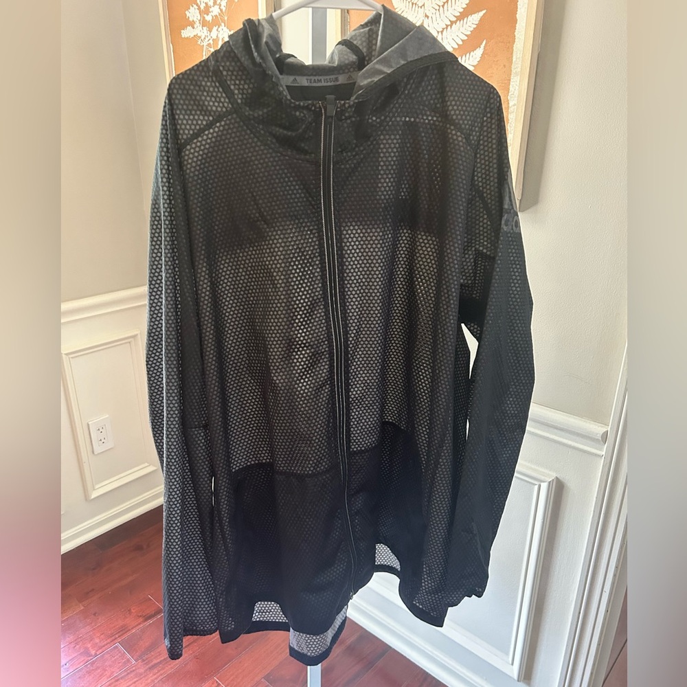 New With Tags Addidas Men's 3XL rain jacket/wind breaker